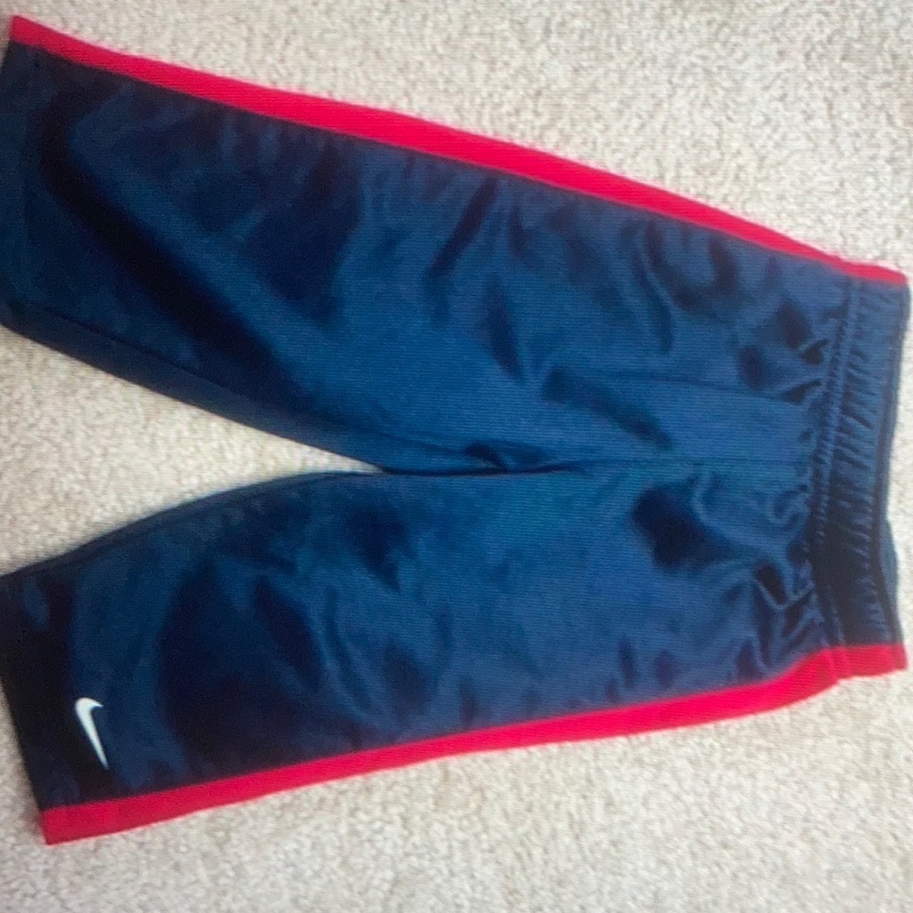 Nike Thermafit Little Boys 24 Months black Red pants